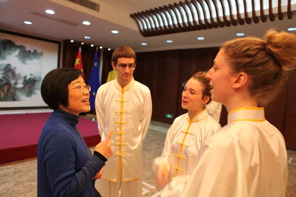 Chinese EU envoy urges young people to build up ties