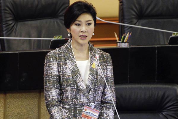 Former Thai PM Yingluck banned from politics for five years