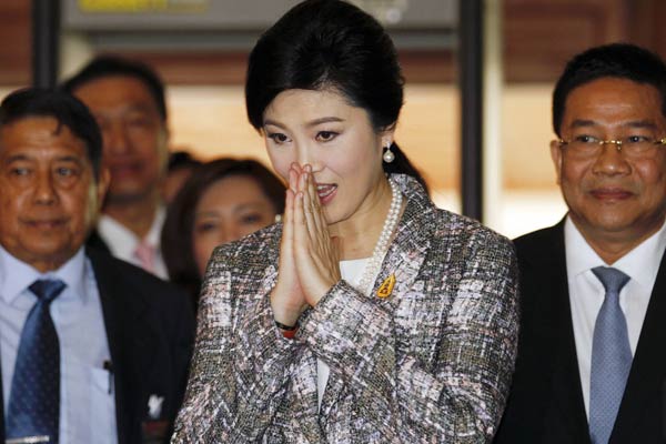 Former Thai PM Yingluck banned from politics for five years