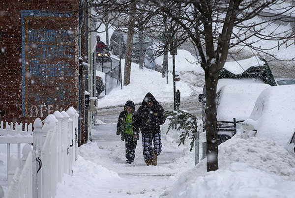 Another big storm bears down on US Northeast, may last days