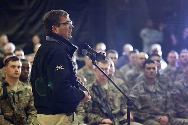 Pentagon chief: Training Afghan forces key to US mission