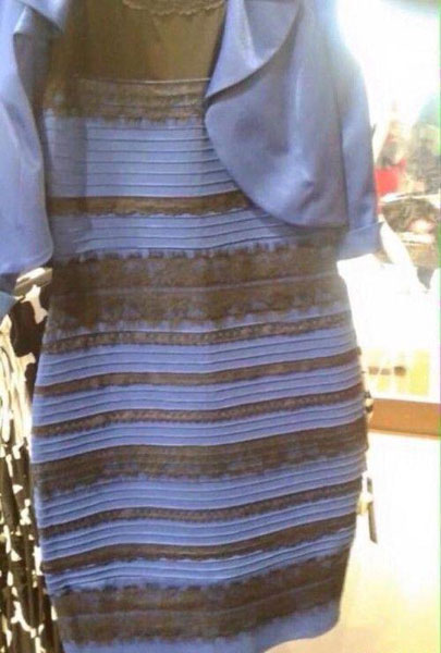 Debate rages over color of dress photographed in rare light