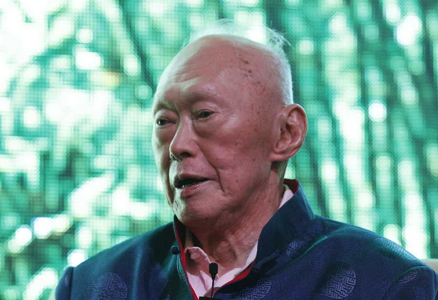 Singapore founding father Lee Kuan Yew