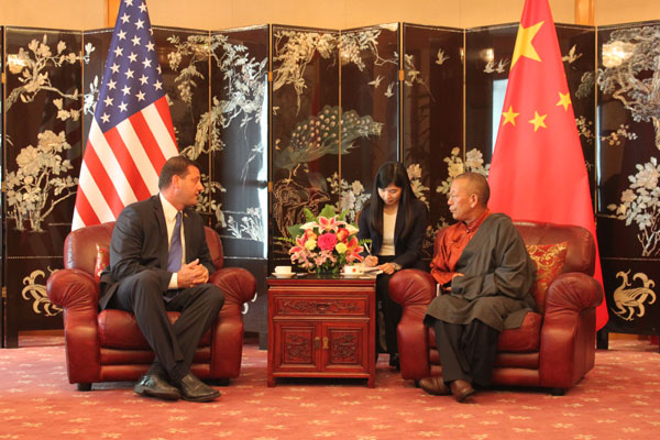 Tibetan lawmaker meets with US counterpart