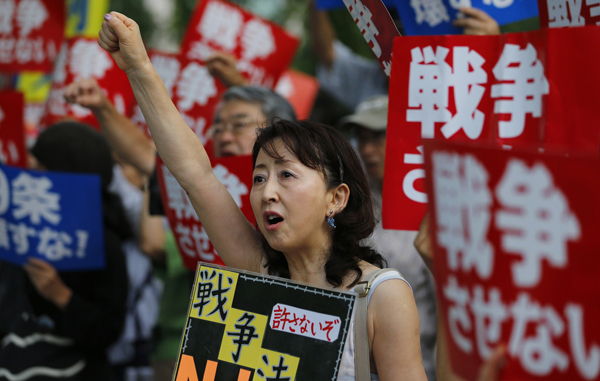 Abe's monocratic stewarding of national ship stirs public opposition