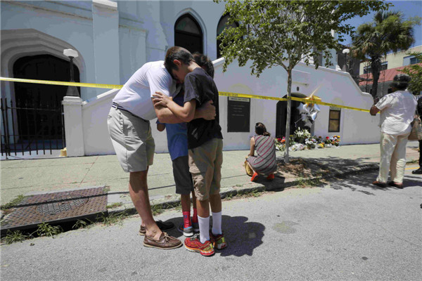 White suspect arrested in killing of nine at black US church