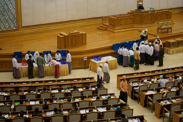 Myanmar vetos almost all amendment bills for constitutional change
