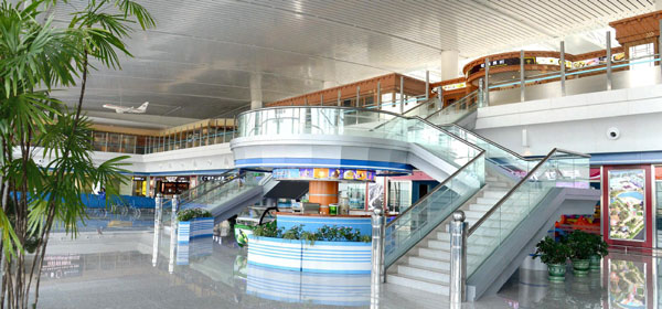 New, modern terminal of Pyongyang Intl Airport put into use