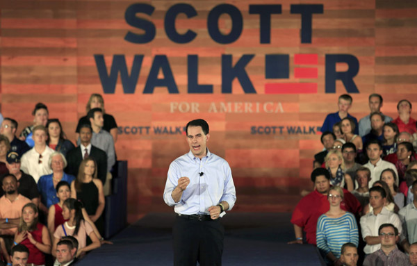 Wisconsin Governor Scott Walker enters 2016 US presidential race