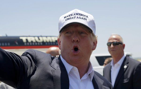 Donald Trump atop GOP field for 2016 US presidential election