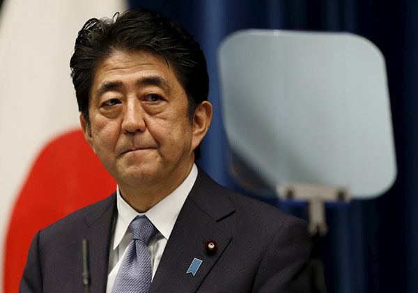 Abe says Japan's future generations unnecessary to keep apologizing for wartime atrocities