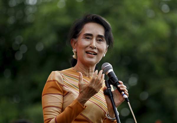 Myanmar opposition leader terms election as crucial turning point of country