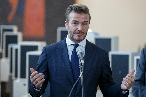 UN Goodwill Ambassador Beckham brings voices of children