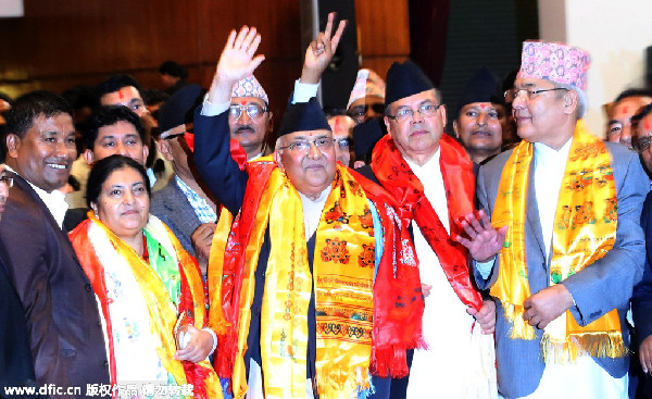 Reeling from protests and quakes, Nepal chooses new prime minister