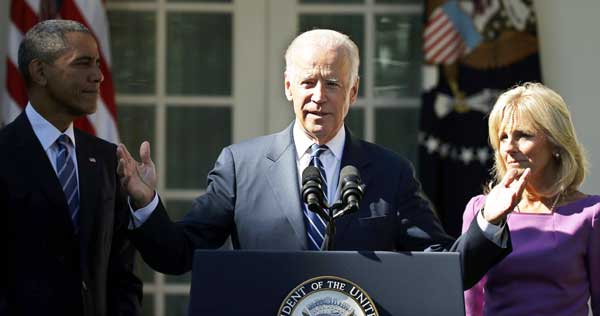 Biden won't run in 2016, boosting Clinton's White House hopes