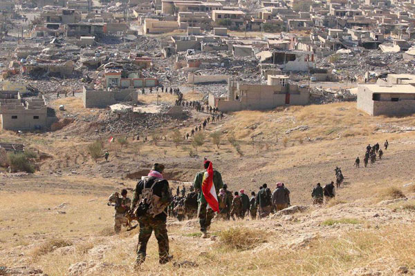 Kurdish forces free Sinjar from IS in northern Iraq