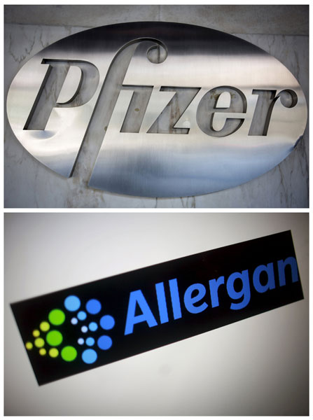 Pfizer to buy Allergan in $160 bln deal