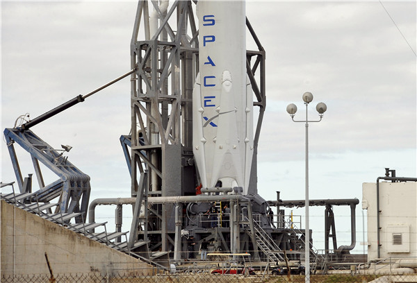 SpaceX Falcon rocket blasts off and returns to safe landing