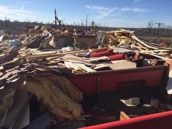 At least 11 killed as storms, tornadoes hit southern US states