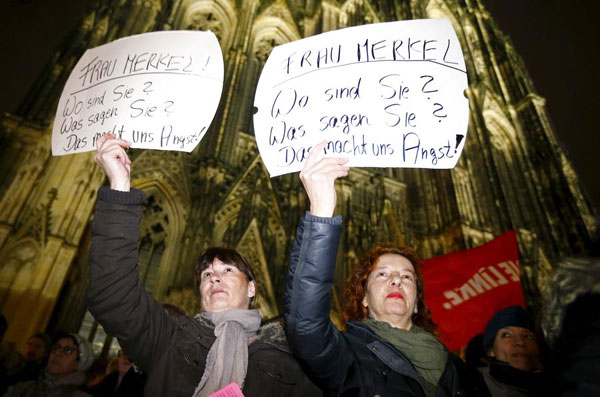 Germans shaken by mass attacks on women in Cologne at New Year