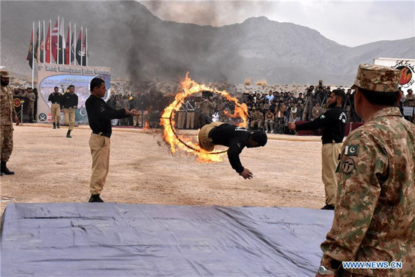 Police cadets complete training to combat terrorism in Pakistan