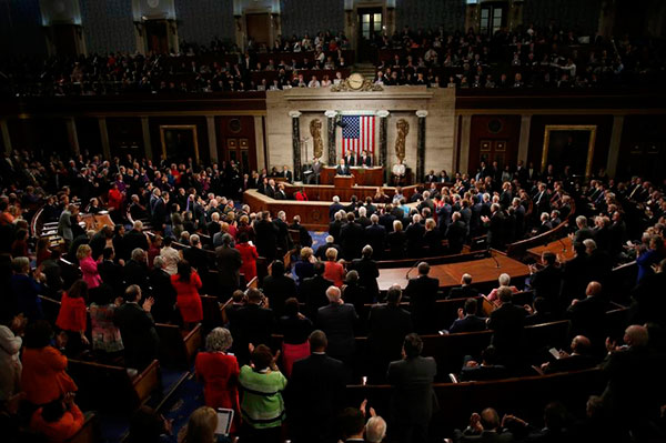 US President Obama delivers final State of the Union address