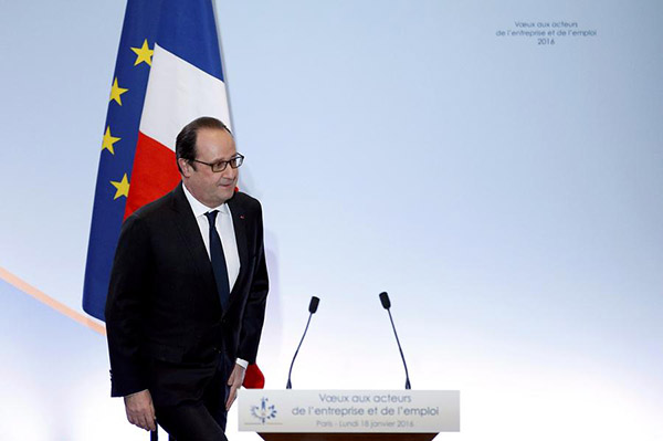Hollande makes last-chance push to curb French unemployment