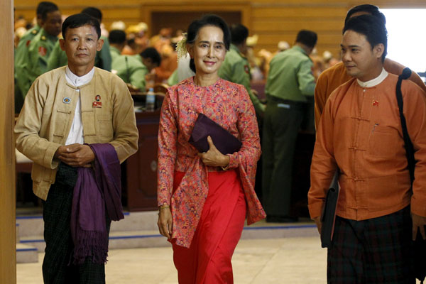 Myanmar new parliament elects speaker of House of Representatives