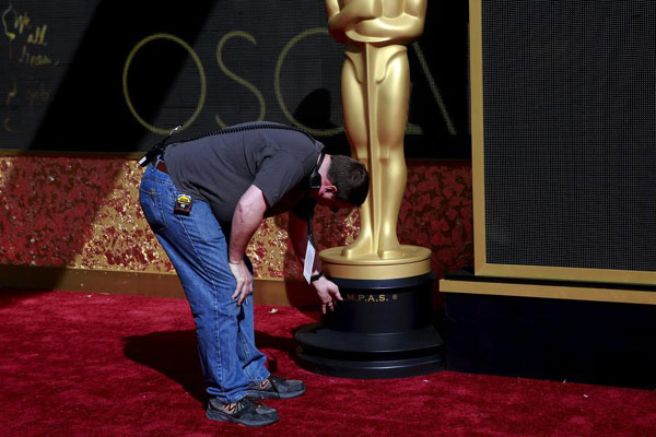 Final preparation underway for 88th Academy Awards
