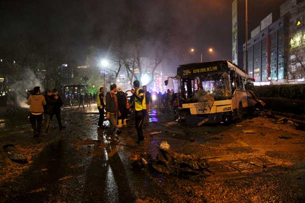 Second car bomb in a month kills 34 in Turkish capital, Ankara
