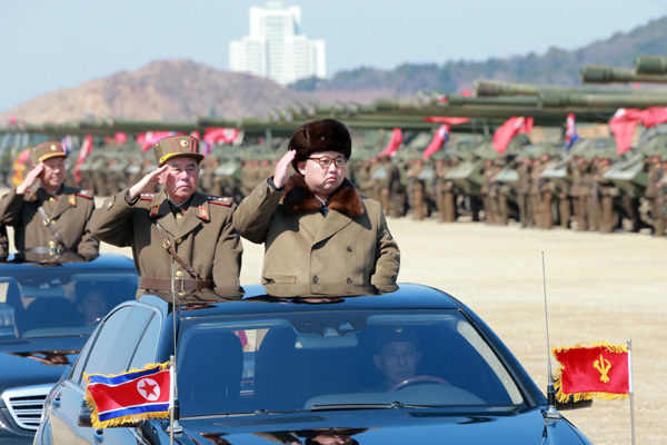 DPRK carries out long-range artillery drill