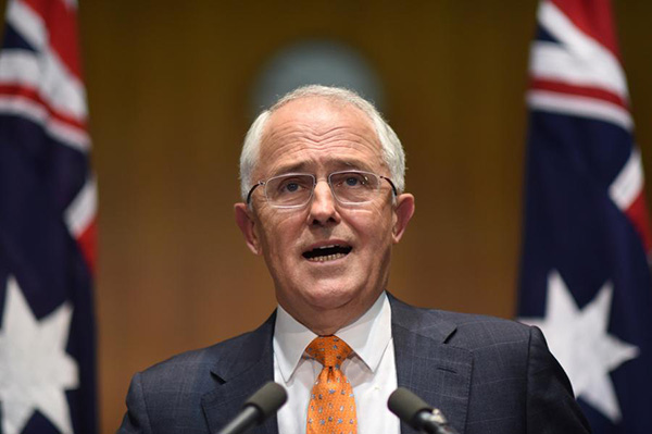 Australian PM Turnbull formally calls July 2 election