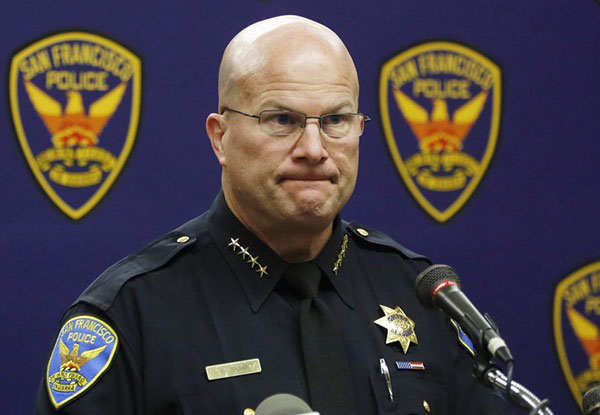 San Francisco police chief resigns under pressure after officer shooting