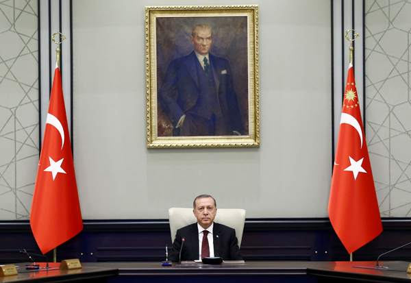 Erdogan says Turkey may vote on negotiations with EU