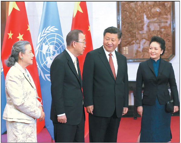 UN chief: Settle differences peacefully|Asia Pacific|chinadaily.com.cn