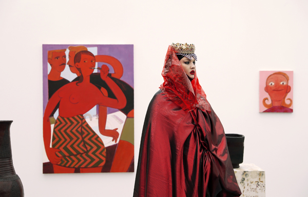 Red-hot artists star at Frieze