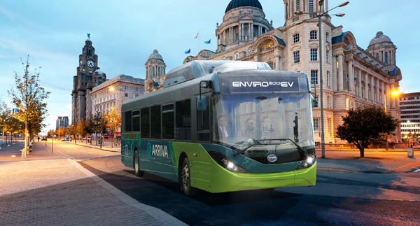 BYD buses making Liverpool greener