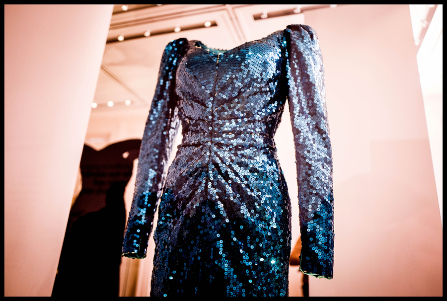 Glamorous, glittering dresses of Diana go on display in London