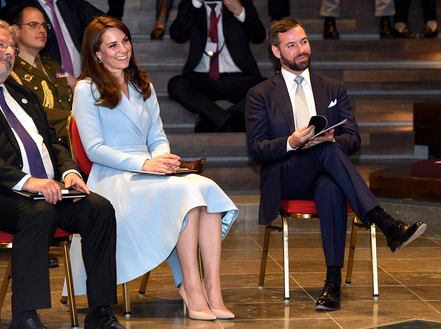 Duchess of Cambridge visits Luxembourg to mark 150 years of treaty