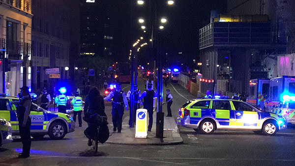 London police confirm attacks in London Bridge and Borough Market are terrorist incidents