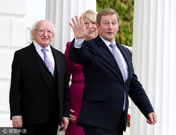Enda Kenny formally resigns as Irish PM
