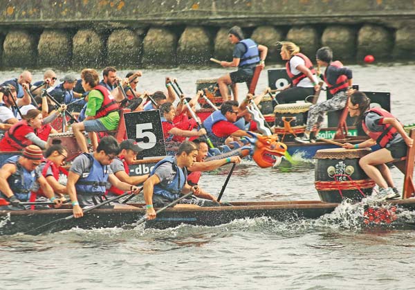 Paddlers ready for Dragon Boat Festival