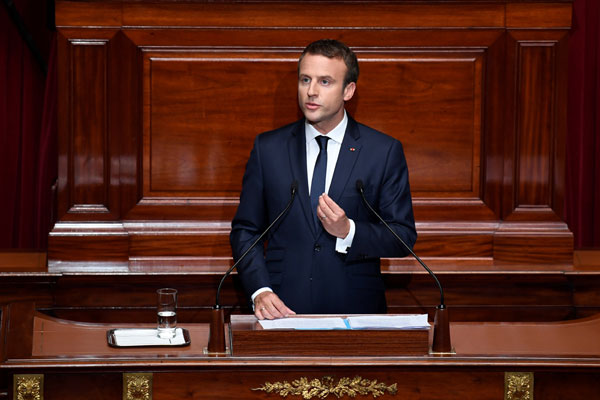 Macron threatens to ram through parliament reform