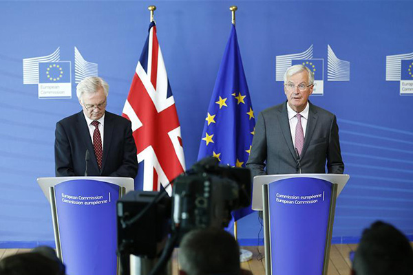EU urges more clarity while Britain seeks flexibility as 3rd Brexit talks kick off