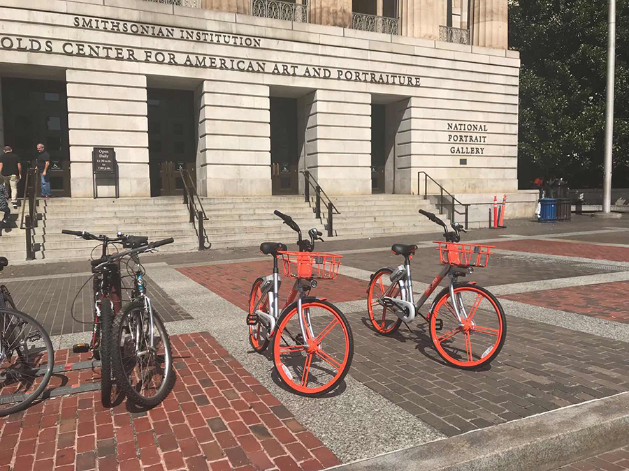 China's bike-sharing company Mobike pedals to Washington