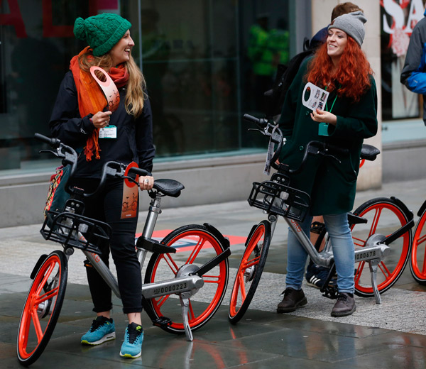 Mobike joins scheme to get Britons on bikes