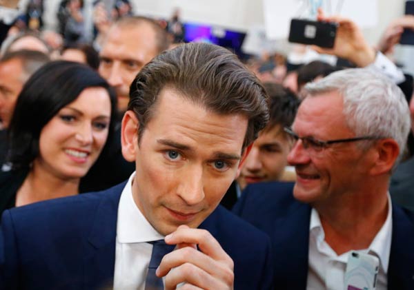 31-year-old Kurz set to become new Austrian Chancellor, world's youngest leader