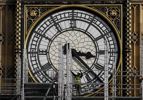 Chimes of Big Ben to be quieter, slightly out of time when coming back