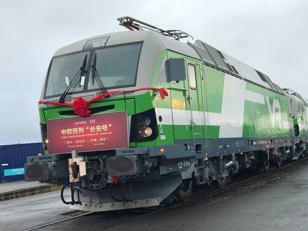 First China-Finland train connection launched