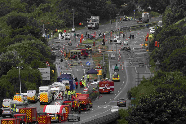 UK airshow crash toll to rise as safety rules reviewed